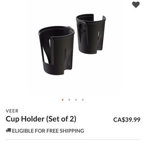 Veer wagon cup holders.